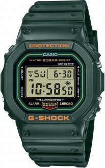 Casio G-Shock DW-5600RB-3DR Silikon / Siyah / Koyu Yeşil Kol Saati kullananlar yorumlar